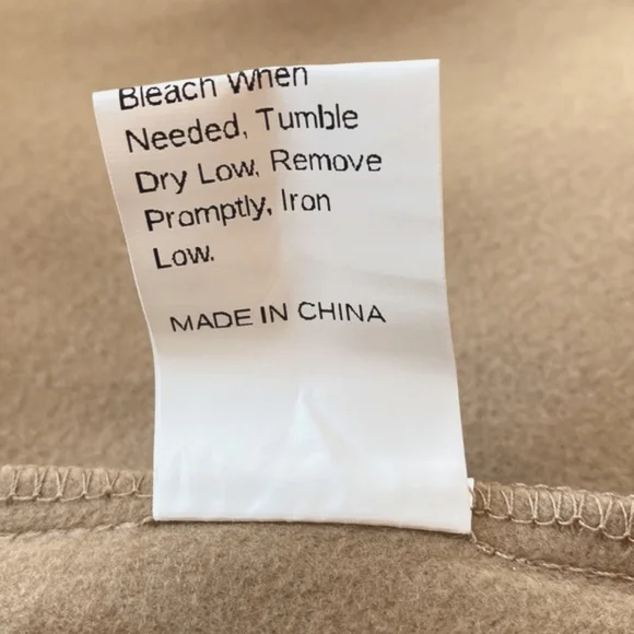 NWOT | SHEIN Cape Coat w|bow Neck Accent - Picture 9 of 9